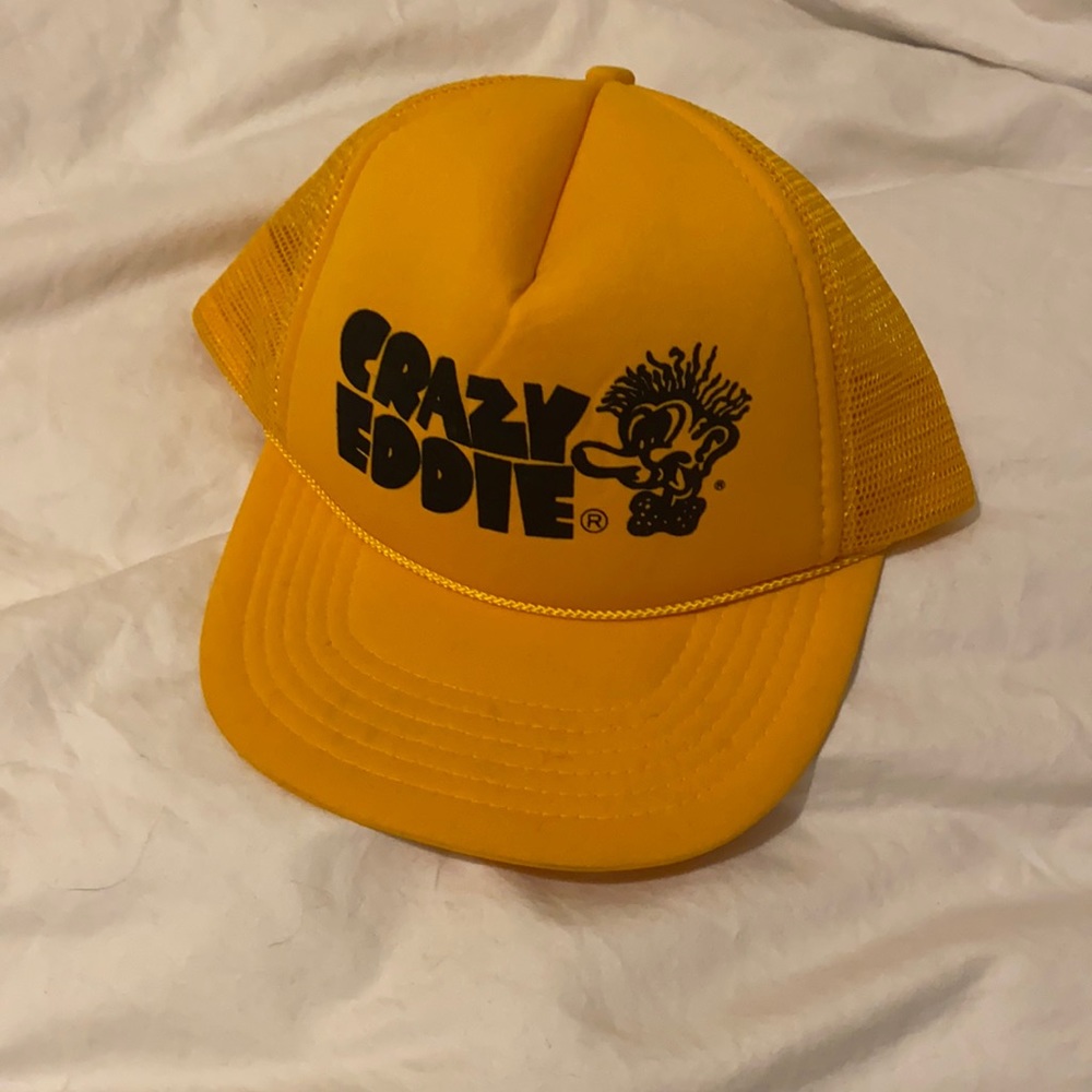 Vintage Crazy Eddie Trucker Hat